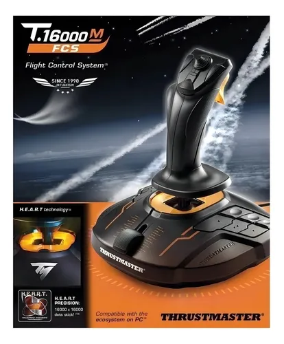 Joystick Thrustmaster T.16000M FCS Hotas - 16 botões, 4 eixos, tecnologia H.E.A.R.T - Preto (Imagem 3)